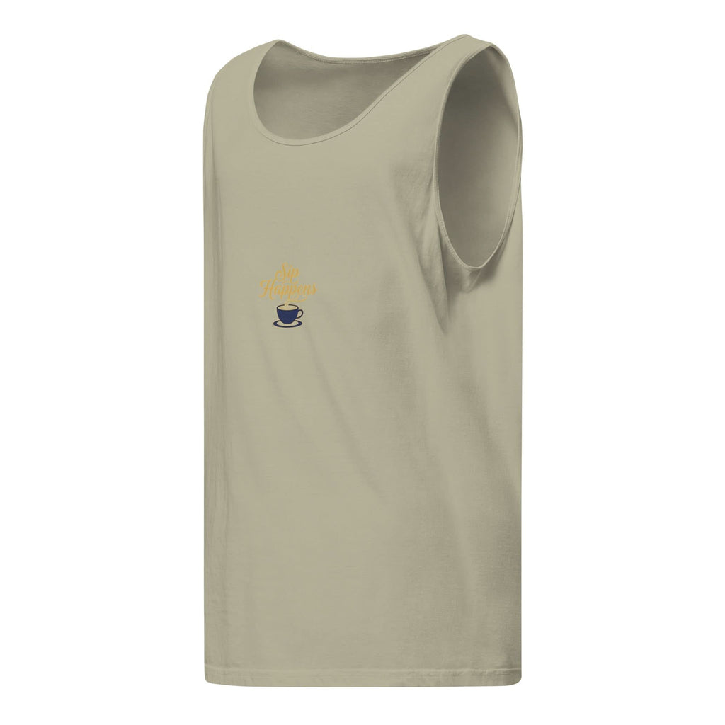 Sip Happens. | Flavorful Bliss Men's Tank Top - Flavorful Bliss Coffee Company