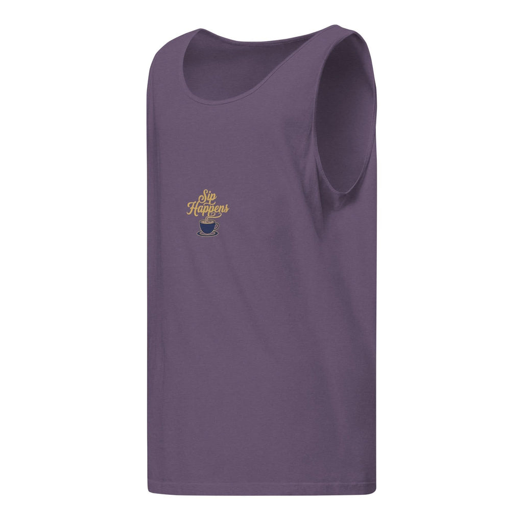 Sip Happens. | Flavorful Bliss Men's Tank Top - Flavorful Bliss Coffee Company