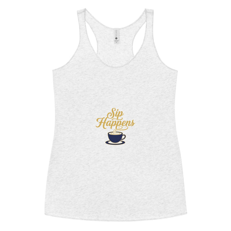 Sip Happens. | Flavorful Bliss Women's Tank Top - Flavorful Bliss Coffee Company