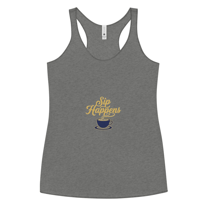Sip Happens. | Flavorful Bliss Women's Tank Top - Flavorful Bliss Coffee Company