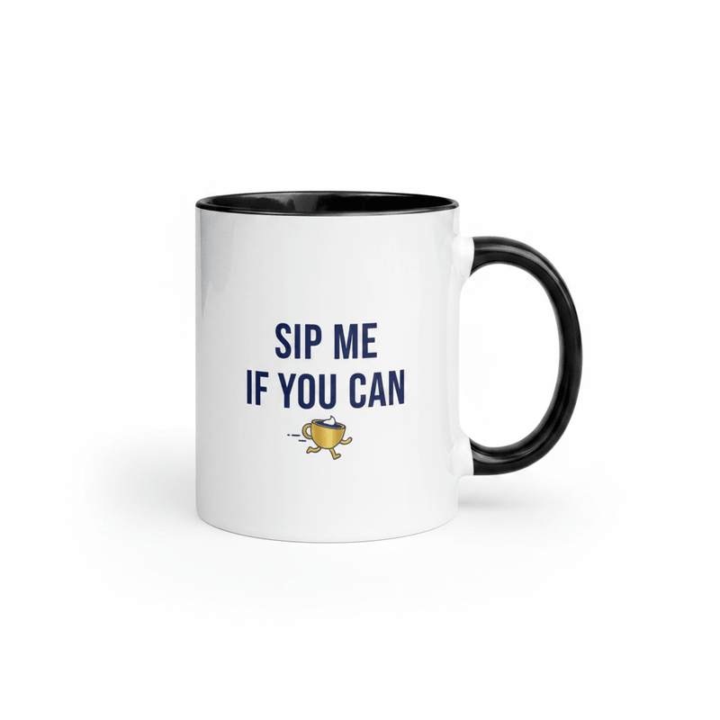 Sip Happens Mug with Color Inside - Flavorful Bliss Coffee Company
