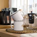 Sip, Sip, Hooray! Enamel Mug - Flavorful Bliss Coffee Company