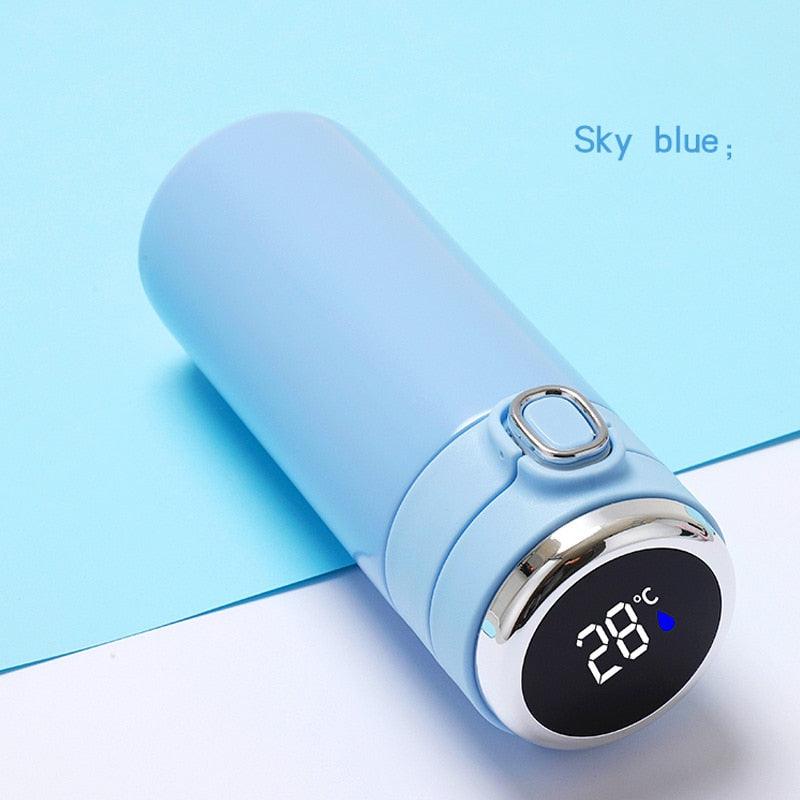 Smart Thermos Mug with LED Temperature Display – Stainless Steel Travel Cup