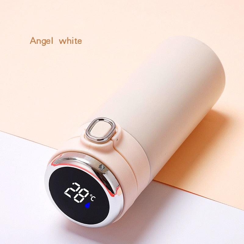Smart Thermos Mug with LED Temperature Display – Stainless Steel Travel Cup