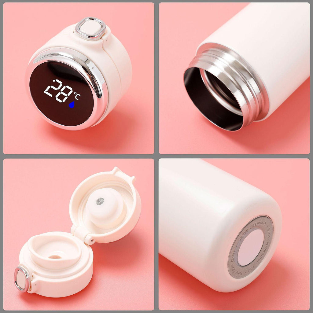 Smart Thermos Mug with LED Temperature Display – Stainless Steel Travel Cup