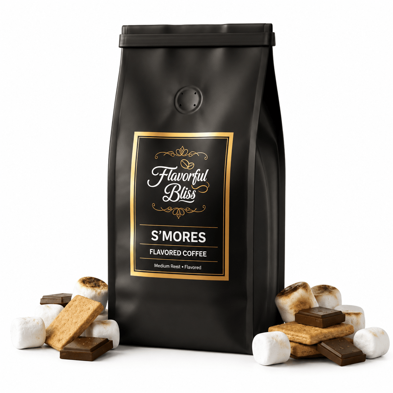 S'mores Flavored Coffee - Flavorful Bliss Coffee Company