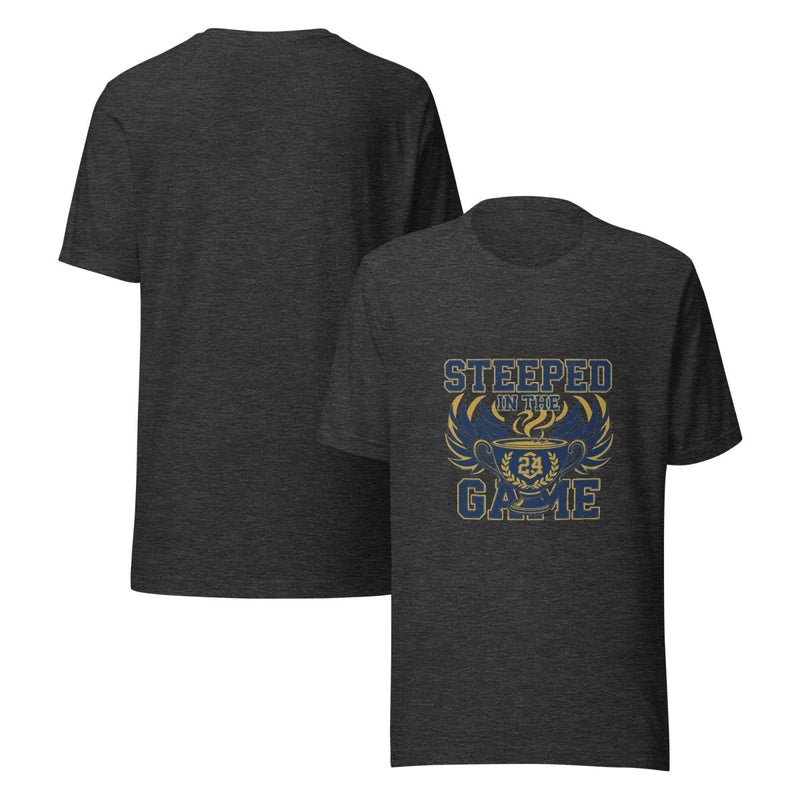 Steeped in the Game Coffee Tee - Flavorful Bliss Coffee Company