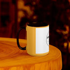 Sworn to Serve — Sheriff Star Coffee Mug | Black or Gold Inside & Handle - Flavorful Bliss Coffee Company