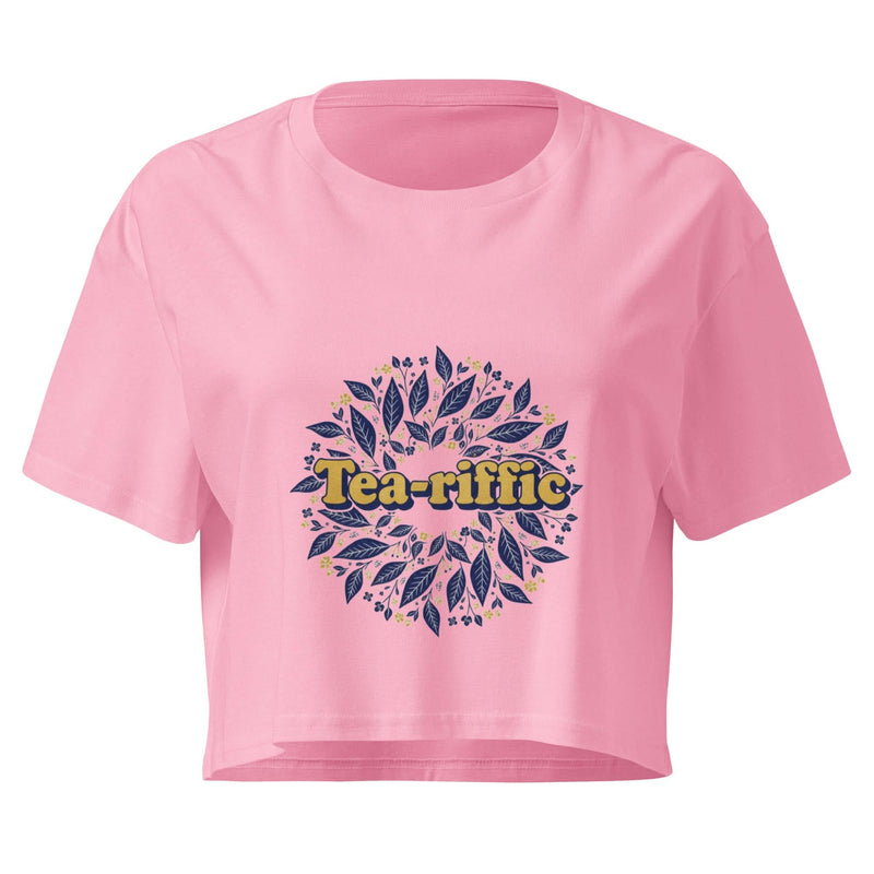 Tea-riffic Women's Crop Top - Flavorful Bliss Coffee Company