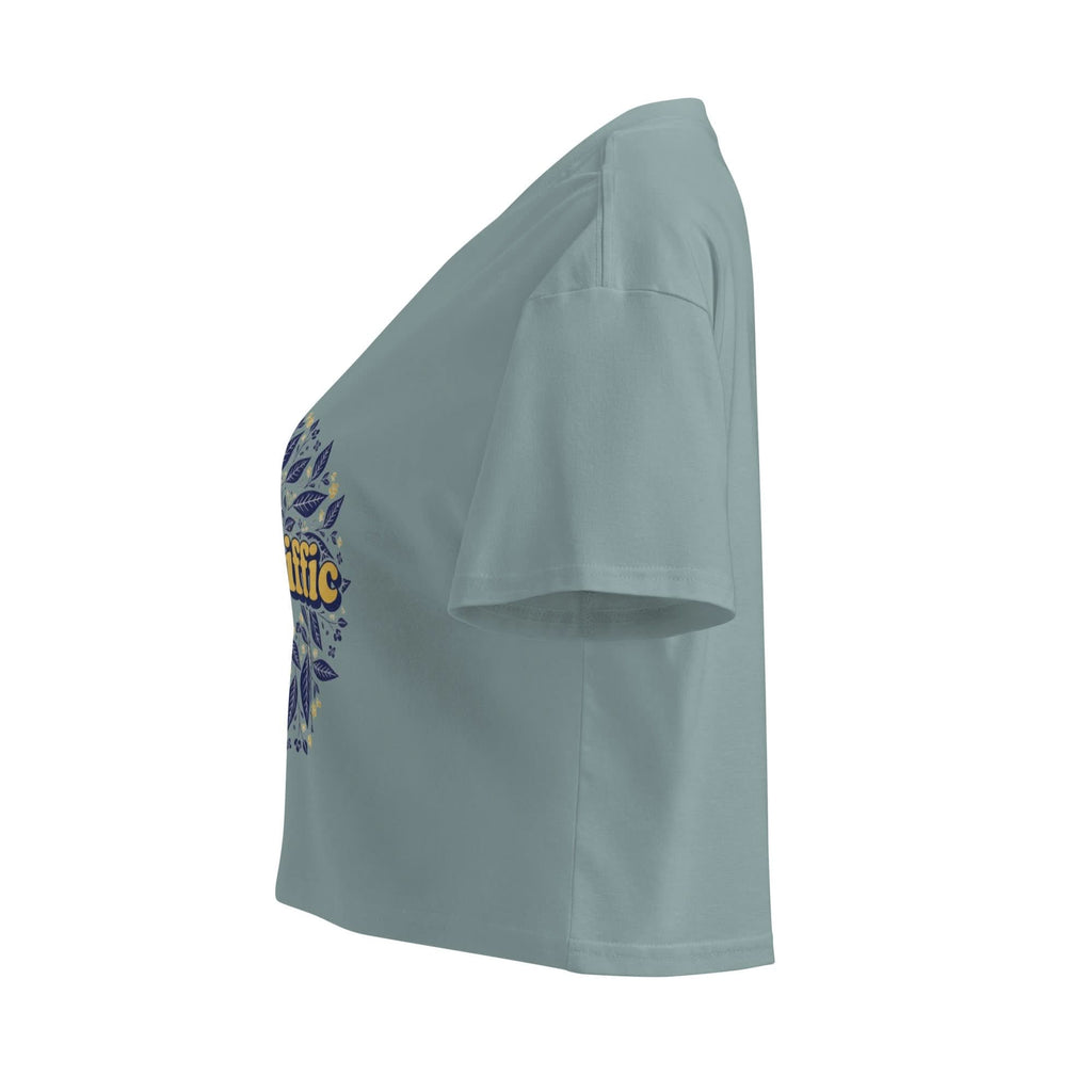 Tea-riffic Women's Crop Top - Flavorful Bliss Coffee Company