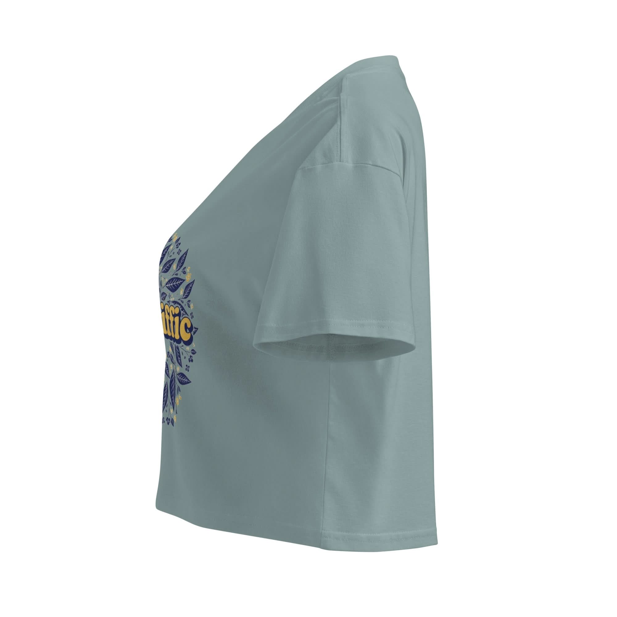 Tea-riffic Women's Crop Top - Flavorful Bliss Coffee Company