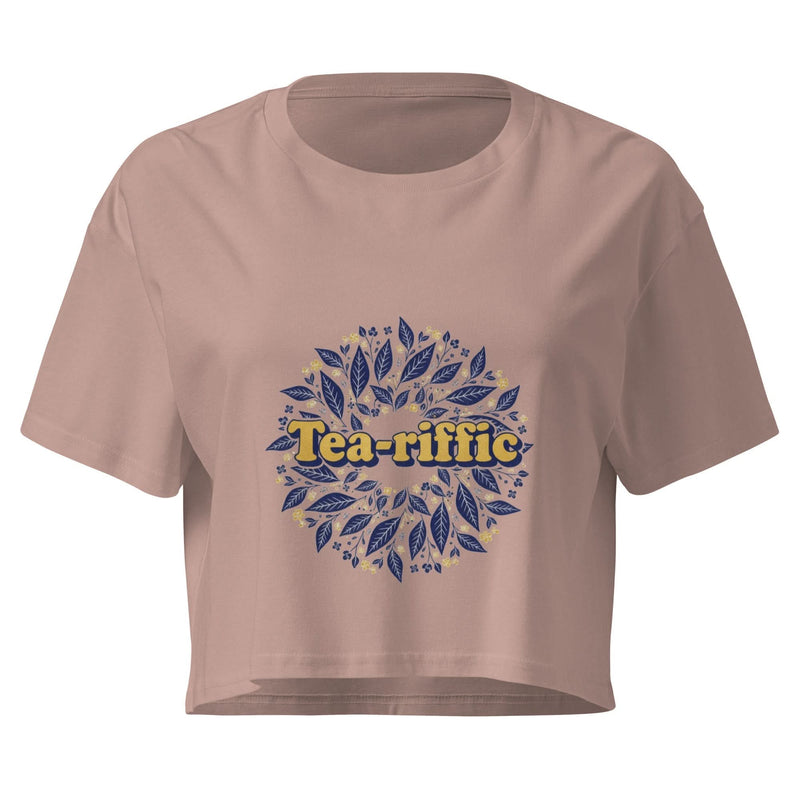 Tea-riffic Women's Crop Top - Flavorful Bliss Coffee Company