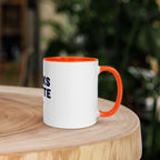 Thanks a Latte Mug with Color Inside - Flavorful Bliss Coffee Company