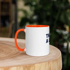 Thanks a Latte Mug with Color Inside - Flavorful Bliss Coffee Company