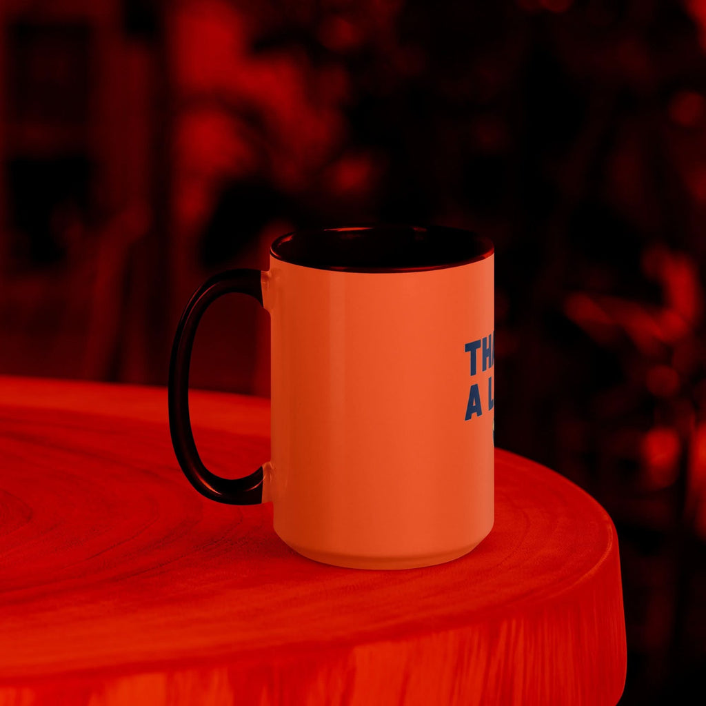 Thanks a Latte Mug with Color Inside - Flavorful Bliss Coffee Company