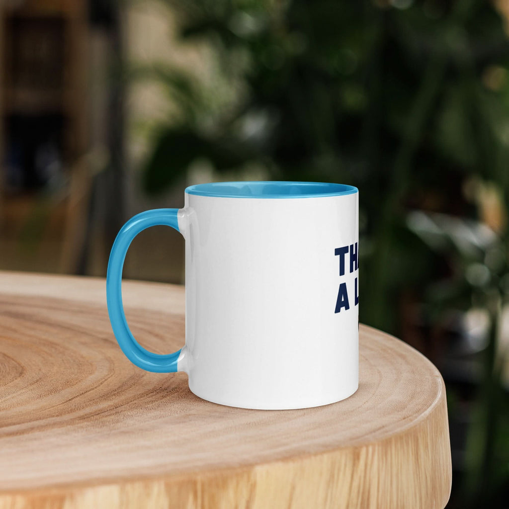 Thanks a Latte Mug with Color Inside - Flavorful Bliss Coffee Company