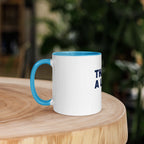 Thanks a Latte Mug with Color Inside - Flavorful Bliss Coffee Company