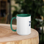Thanks a Latte Mug with Color Inside - Flavorful Bliss Coffee Company