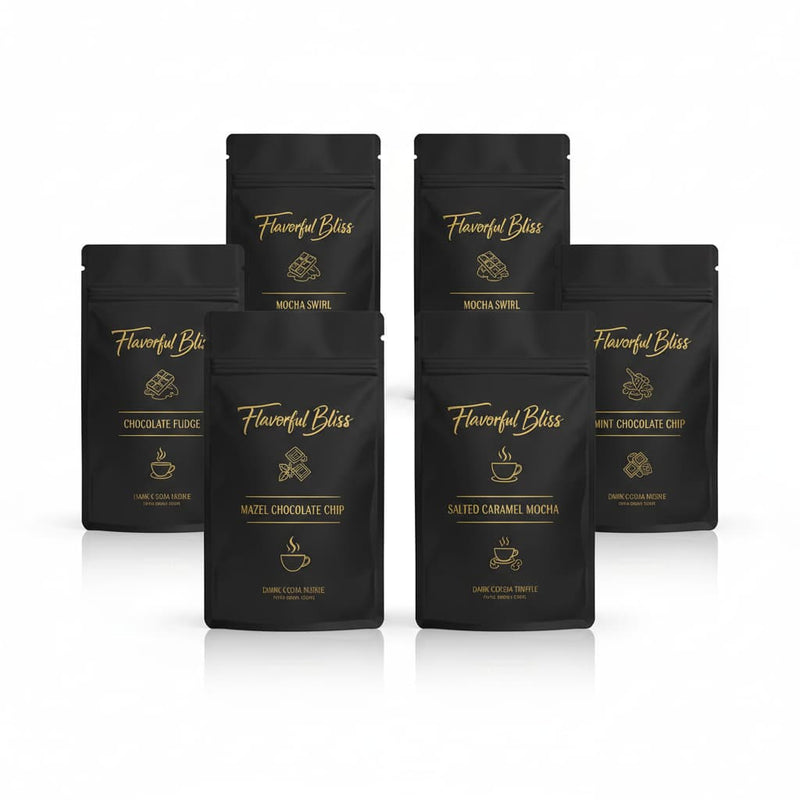 The Chocolate Lover's Coffee Sampler | Flavorful Bliss Coffee Co. - Flavorful Bliss Coffee Company