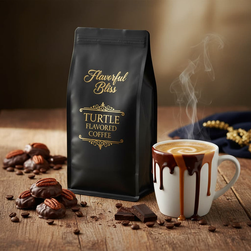 Turtle Flavored Coffee - Flavorful Bliss Coffee Company