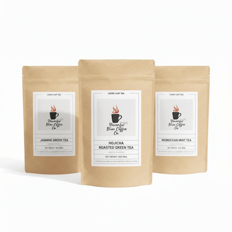 Ultimate Loose Leaf Green Tea Bundle - Flavorful Bliss Coffee Company