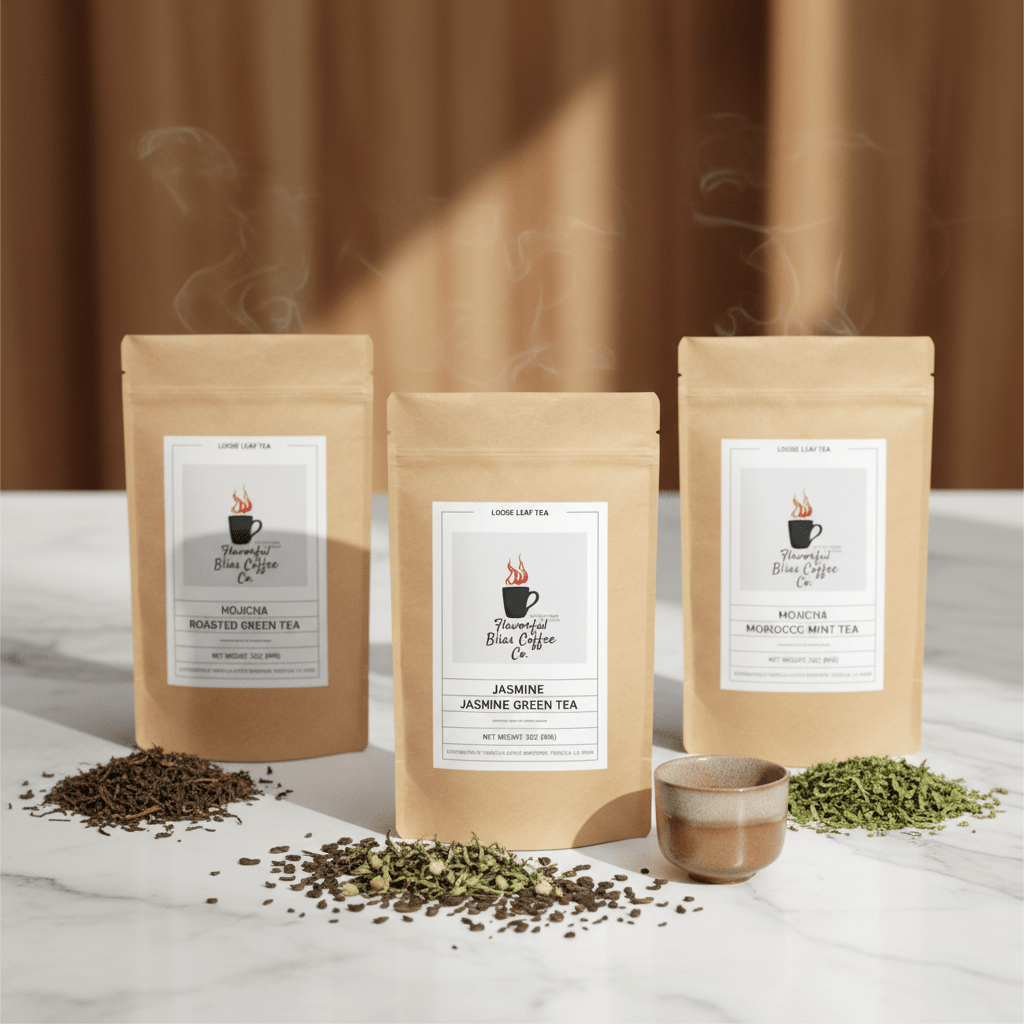 Ultimate Loose Leaf Green Tea Bundle - Flavorful Bliss Coffee Company