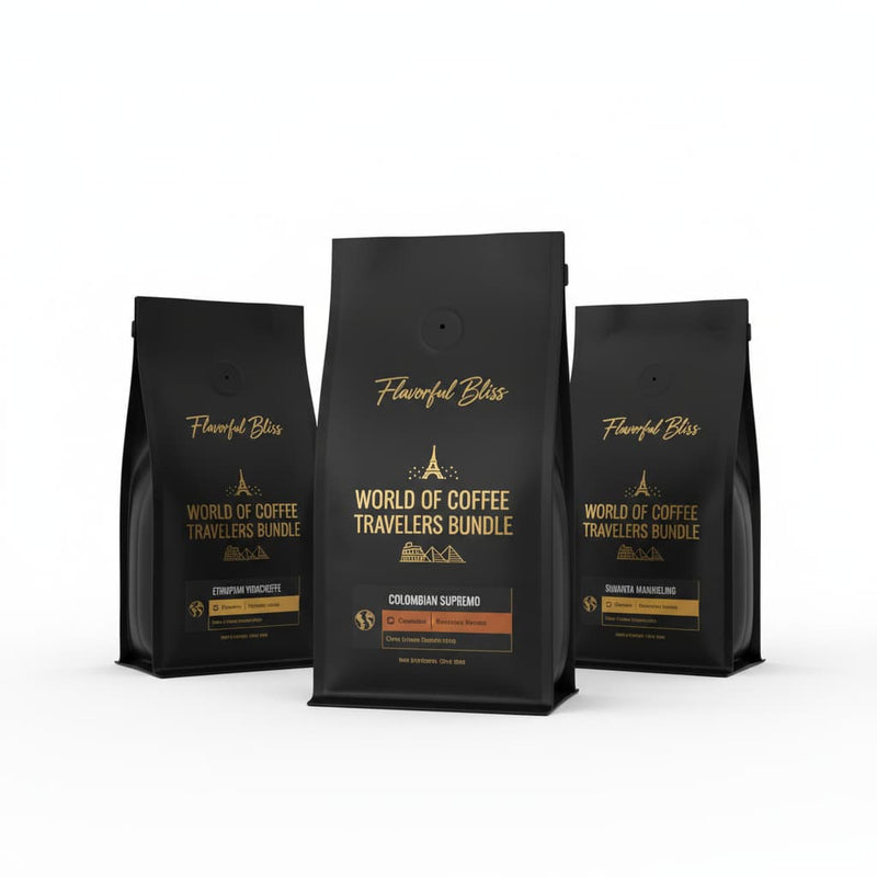 World of Coffee Travelers Bundle - Flavorful Bliss Coffee Company
